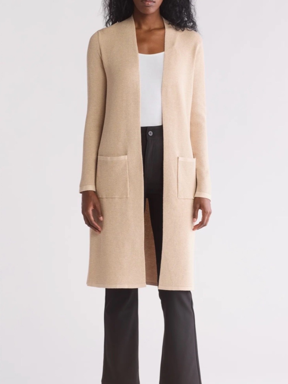 CYRUS Duster Sweater Cardigan, cream